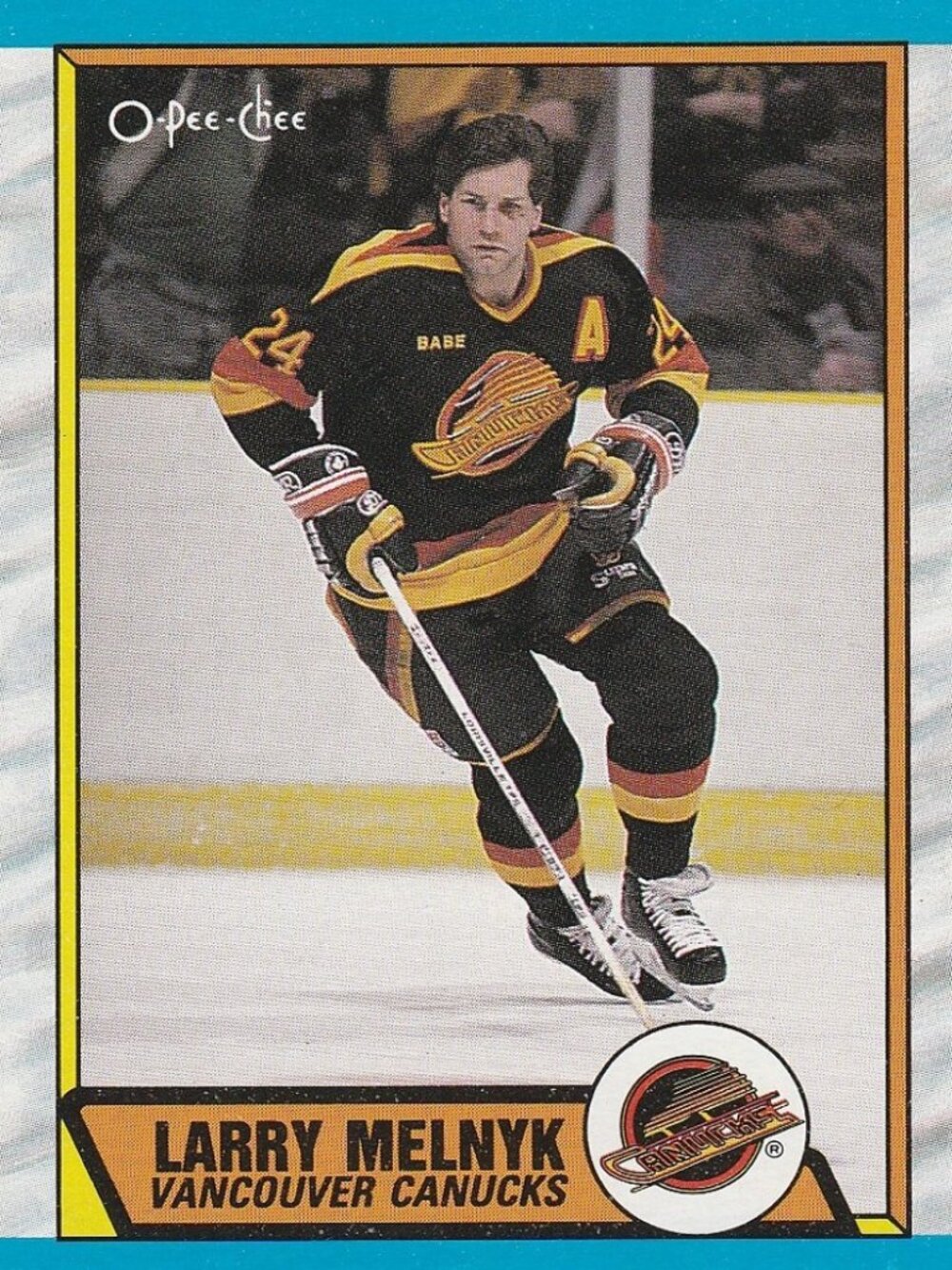Larry Melnyk - 1989 O Pee Chee Hockey Card
